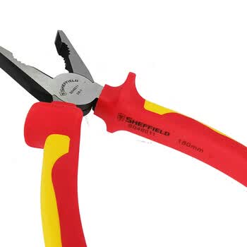 钢盾 SHEFFIELD S046011 绝缘钢丝钳7英寸