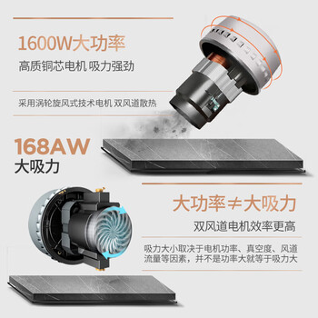 杰诺1600W大功率干湿吹三用桶式吸尘器家用商用车用办公室地毯洗车店JN603S 杰诺1600W大功率干湿吹三用桶式吸尘器家用商用车用办公室地毯洗车店JN603S