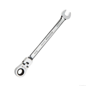 钢盾 SHEFFIELD S018919 公制精抛光活头棘开两用快扳19mm