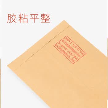泰档100个信封邮局标准信封85g牛皮纸5号DL信封220*110mm经济型TC01004