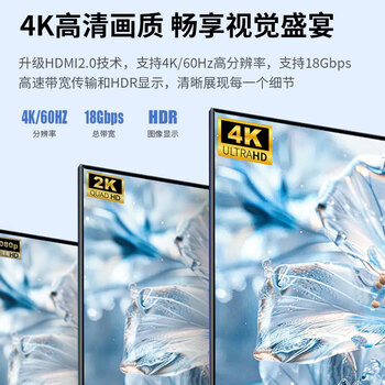值计HDMI线2.0版 4K超高清线12米3D视频线工程级笔记本电脑显示器机顶盒电视投影仪数据连接线ZL-HB120