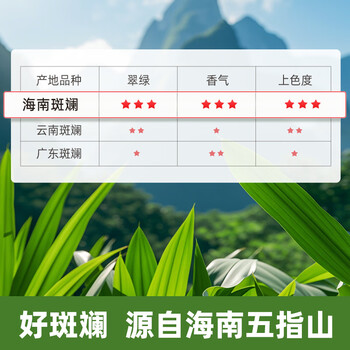 丙田 斑斓粉100g 可食用斑斓叶粉海南产斑斓天然果蔬粉烘焙上色素原料