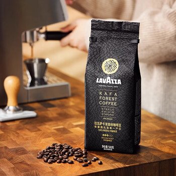 拉瓦萨（LAVAZZA）卡发森林埃塞俄比亚高端单一产地精品意式咖啡豆500g