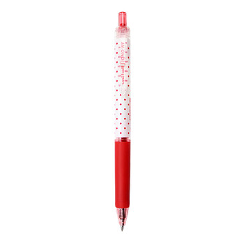 uni三菱【热门商品】 uni-ball UMN-138S按动红笔中性笔0.38mm红色签字笔商务学生专用水性笔 1支