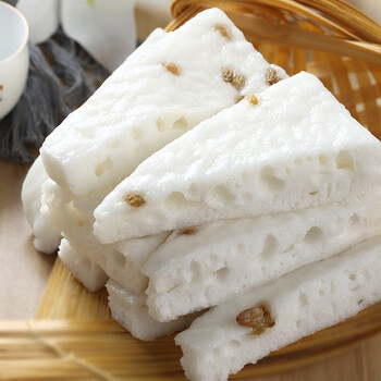 哺食旺宁波特产酒酿水塔糕传统早餐糕点米馒头现做大米发糕香米糕