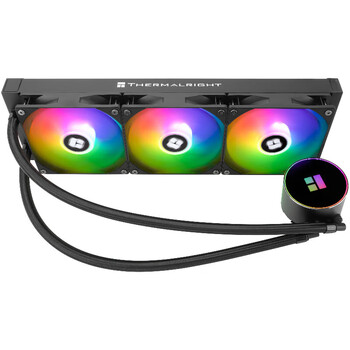 Thermalright利民 Frozen Magic 360 ARGB 冰封幻境 CPU散热器风扇 金属扣具 一体式水冷散热器 FM360 ARGB黑色