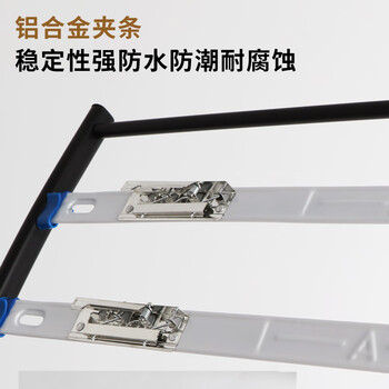 优必利 铝合金夹条报纸架报刊架 图书馆报夹条置 宣传资料杂志展示架 高0.88米 K-35黑色 优必利 铝合金夹条报纸架报刊架 图书馆报夹条置 宣传资料杂志展示架 高0.88米 K-35黑色