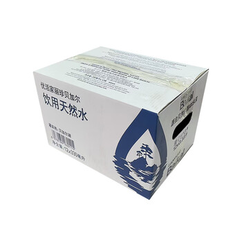 优活家丽珍贝加尔饮用天然水330ml*12瓶玻璃瓶整箱小瓶装进口水高端商务