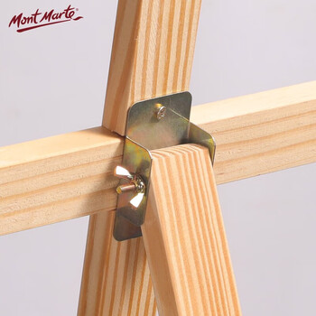 蒙玛特（Mont Marte）（MontMarte）画架172m画板画架美术素描折叠木质套装初学者绘画架子12色手指画VXD172HJS美育工具