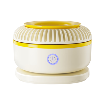 蓝宝BLAUPUNKT果蔬清洗机食材净化机无线便携式水果蔬菜家用食材净化机小型全自动清洗蔬菜去农残 黄色