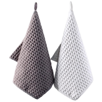 初舍（CHUSHE）咖啡吧台抹布超细纤维30*30cm4条毛巾奶茶店专用抹布吸水不易掉毛