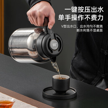 艾曼格（IMOGY）德国纯钛保温壶泡茶壶焖茶壶茶水分离老白茶闷茶壶暖壶家用热水壶