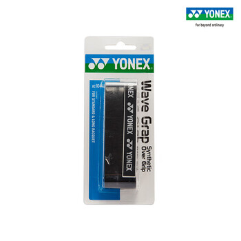 YONEX尤尼克斯yy羽毛球拍手胶吸汗带功能型AC104波浪手胶黑
