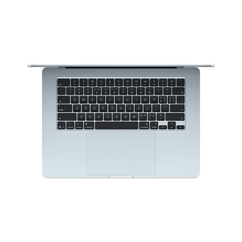 Apple/苹果AI笔记本/2025款MacBookAir15英寸M4(10+10核)32G2T天蓝色电脑Z1HF0008V/定制