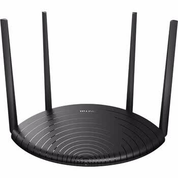普联（TP-LINK）AC1200双频无线路由器 家用穿墙高速路由四天线智能wifi 5G双频  TL-WDR5660易展版
