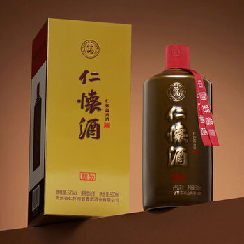 仁怀蔣香酒　白酒　53% 仁怀酱香酒价格报价行情- 京东