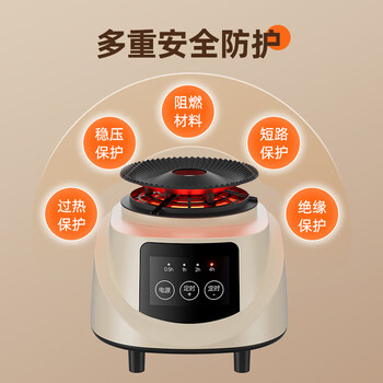 奥克斯【7.5h定时+电子按键】干衣机家用烘干机烘衣神器婴儿衣物消毒通用主机热泵小型机头1000W功率