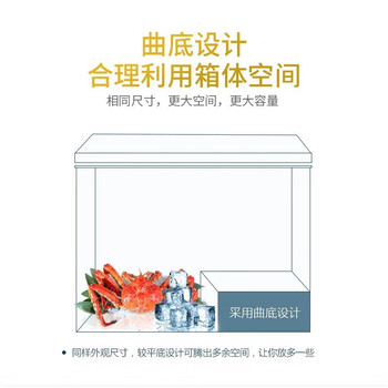 志高（CHIGO）冷柜.商用大容量全冷冻冷藏 一级能效 节能省电 卧式冰柜 428L【企采购】