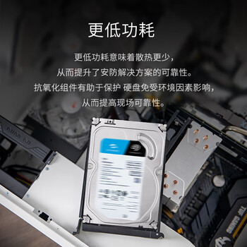 希捷（SEAGATE）安防硬盘 4TB 256MB SATA CMR垂直 机械硬盘 视频储存 三年质保 希捷酷鹰 3.5英寸ST4000VX016