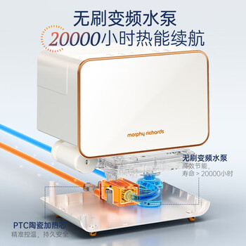摩飞电器 水暖毯电热毯恒温水暖床垫取暖垫水循环水热毯电褥子可调温定时加热除螨床垫MR2071 白色