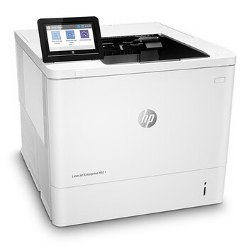 惠普（HP）LaserJet Enterprise M611dn A4黑白激光打印机 自动双面高速打印/有线网络连接 商用办公企业级
