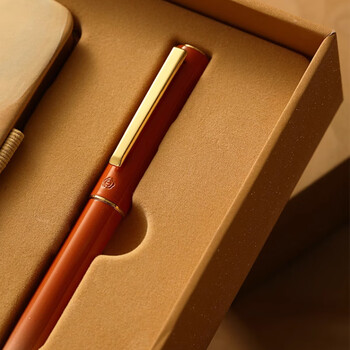 英雄（HERO）宝珠笔  敦煌丝绸之路古风国潮复古简约会议笔记本书签水杯套装瓷白色