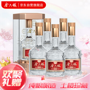 JIN LIU FU 金六福浓香型白酒50.8度500ML | WineBox