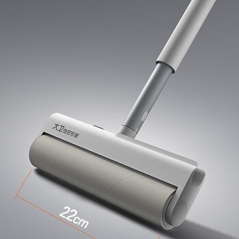 大卫 可撕式滚筒日式除毛器套装可收纳共5卷粘尘纸 G1粘毛器（短款）