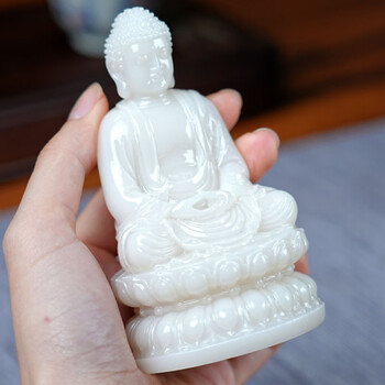 和田玉观音摆件- 京东