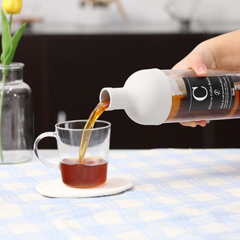 HARIO冷萃咖啡壶耐热玻璃冷泡壶带滤网咖啡冷萃壶冷泡玻璃壶650ml