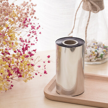 得力(deli)110mm*300m热转印条码机标签机通用型全树脂基碳带81602（单支装）