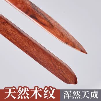 六品堂宣纸裁纸刀书法切纸刀黄铜裁纸刀复古手工文房四宝用品裁刀元书纸毛边纸专用 鸣鸿带流苏