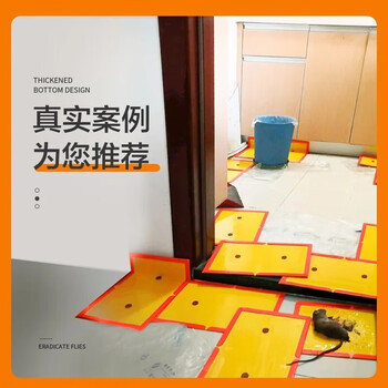 绿叶 GL1005 粘板 花生香气 强力胶水 好物 超强力粘鼠板 6张*10组