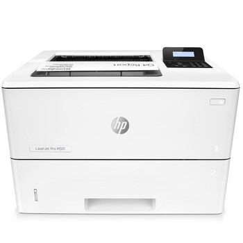 惠普（HP）M501dn A4黑白激光高速打印机 自动双面单功能安全打印 商用企业级（1年上门服务）