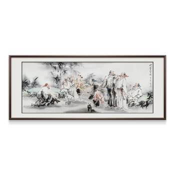 竹林七贤国画价格报价行情- 京东