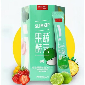 姿美堂果蔬酵素粉苹果口味固体饮料独立包装20条盒姿美堂酵素一盒20袋