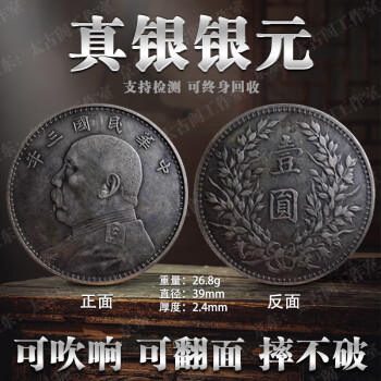 Chinese Antiques Silver Coin,qing Dynasty Xuantong Silver