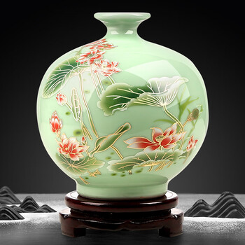 花瓶 彩釉 陶磁 瓷器  青釉 時代 O1CN01vcdlQt26zJDyXDGPf_!!