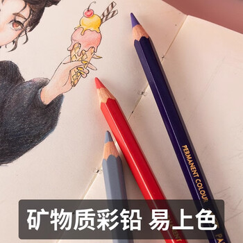 凯兰帝（CARANdACHE）瑞士卡达彩铅单支补色巴勃罗彩铅手绘彩绘专业油性画笔初学者生褐666049画画笔