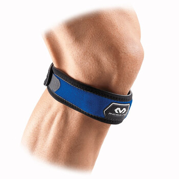 迈克达威（McDavid）414 髌骨带护膝髌腱稳固加压束缚带跑步运动防护均码 蓝色