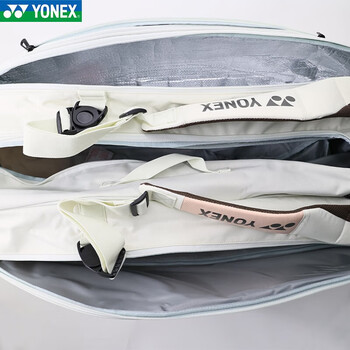 尤尼克斯（YONEX）羽毛球包运动背包独立鞋仓球拍仓 BA92429EX 沙滩米黄