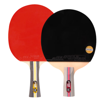 红双喜三星级乒乓球拍横直拍套装H3(横直 附乒乓球) 红双喜三星级乒乓球拍横直拍套装H3(横直 附乒乓球)