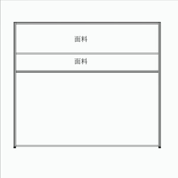 LMFU黎明家具屏风办公隔断屏风2200*1200H