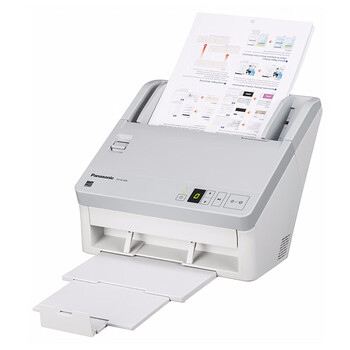 松下（Panasonic）KV-SL1077 A4彩色高速双面扫描仪 文件发票自动进纸批量扫描机PDF 支持银河麒麟系统