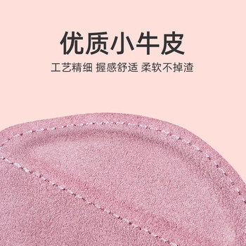 TMT 助力带护掌牛皮健身手套硬拉握力带单杠引体向上防滑两只装