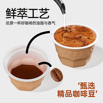 连咖啡每日鲜萃意式浓缩咖啡 速溶黑咖啡粉 焦糖盐之花风味 2g*7颗 连咖啡每日鲜萃意式浓缩咖啡 速溶黑咖啡粉 焦糖盐之花风味 2g*7颗