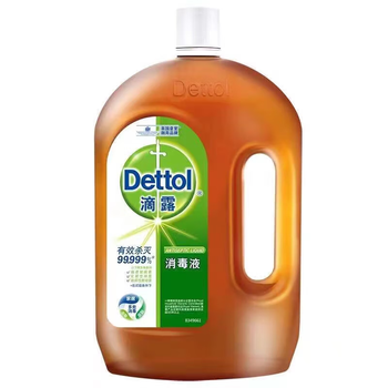 滴露（Dettol）消毒液1.8L*1瓶+滴露消毒液250ml*2瓶 衣物除菌液杀菌消毒除螨