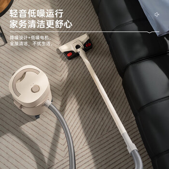 奥克斯（AUX）桶式吸尘器家用强劲大吸力工业开荒装修美缝车用商用地毯吹吸尘机12L大容量AXC-22AT588A豪华版