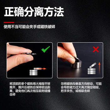 3M磁吸贴片冰箱贴磁贴diy强硬吸铁石自粘挂钩黑板柜门入户门装饰 φ20mm*2mm（10粒）