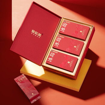 八马茶业信记号冰岛龙蛋·普洱（熟茶）尊享装（90g/盒）（18泡*5g）礼盒装